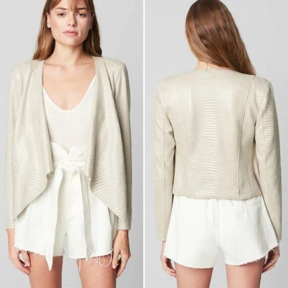 NWT BLANKNYC Wishing Well Faux Leather Jacket S - Picture 1 of 10